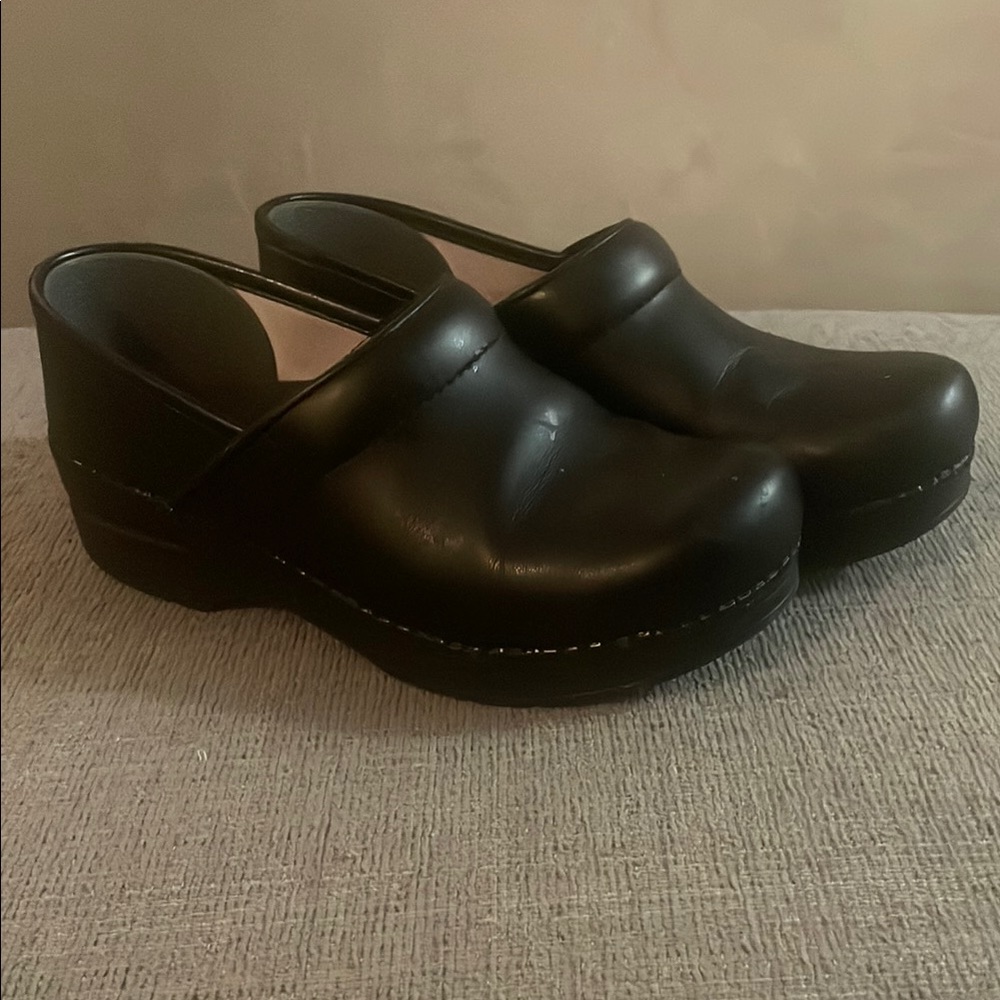 Dansko Black Slip-On Footwear